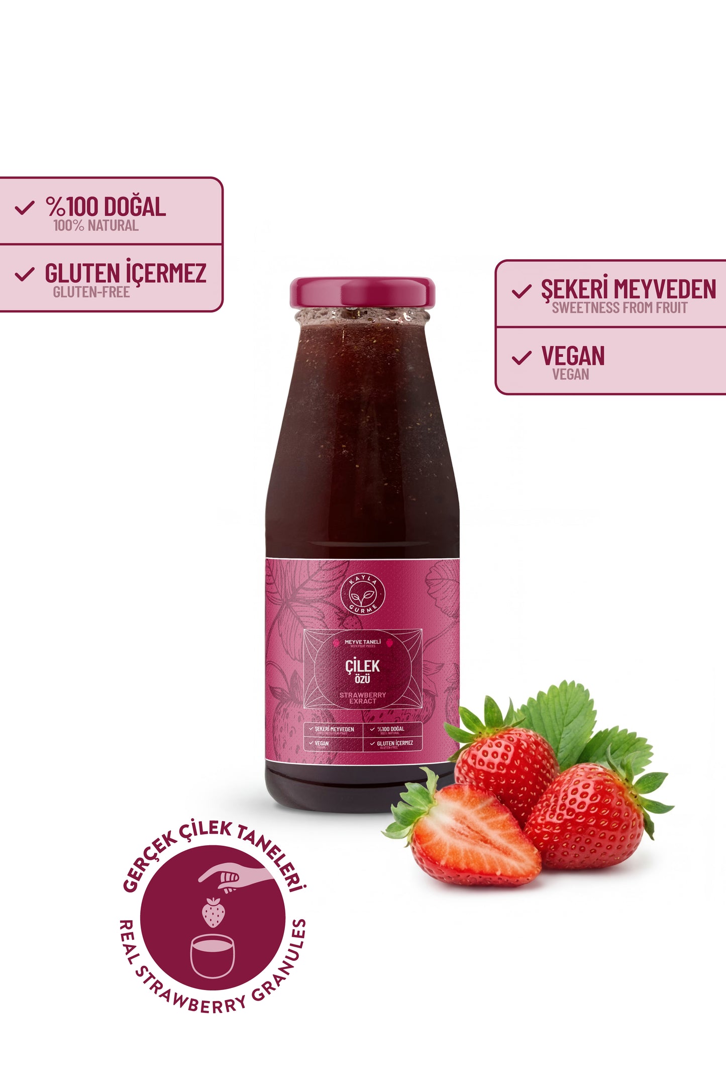 Çilek Özü (950 g)