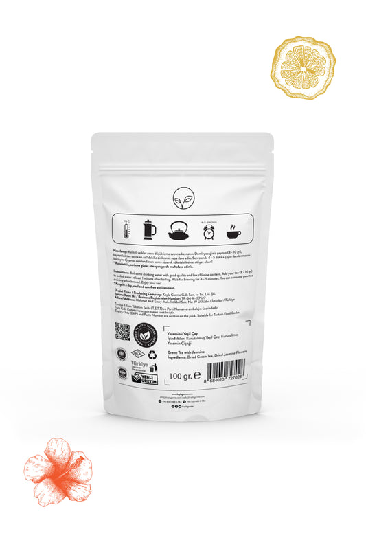 Yaseminli Yeşil Çay (100 g)