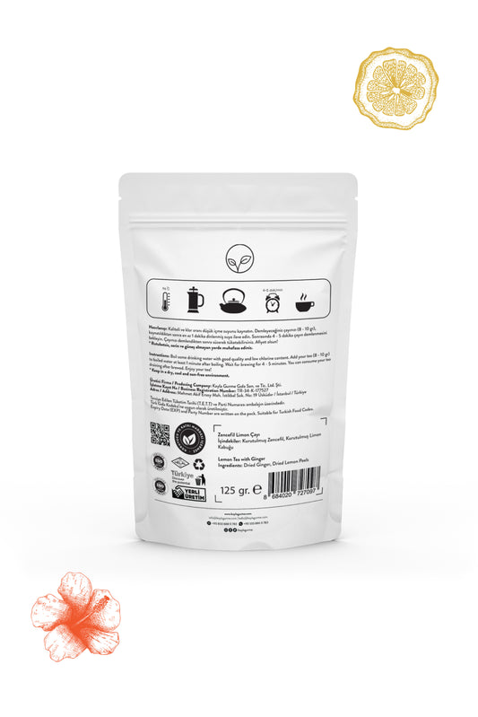 Zencefilli Limon Çayı (125 g)