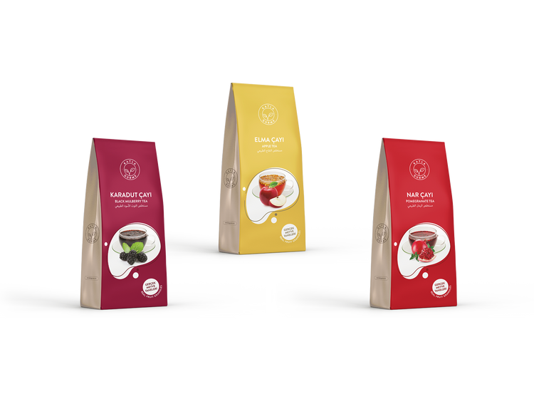 Meyve Taneli Çaylar (Flat Bottom, 250 g)