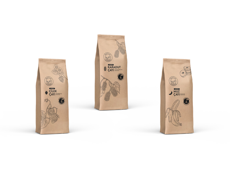Şekersiz Meyve Taneli Çaylar (Kraft, 250 g)