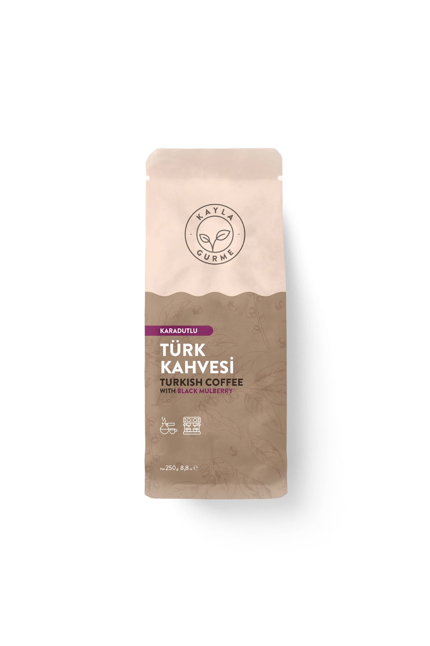 Kayla Gurme Karadutlu Turk Kahvesi