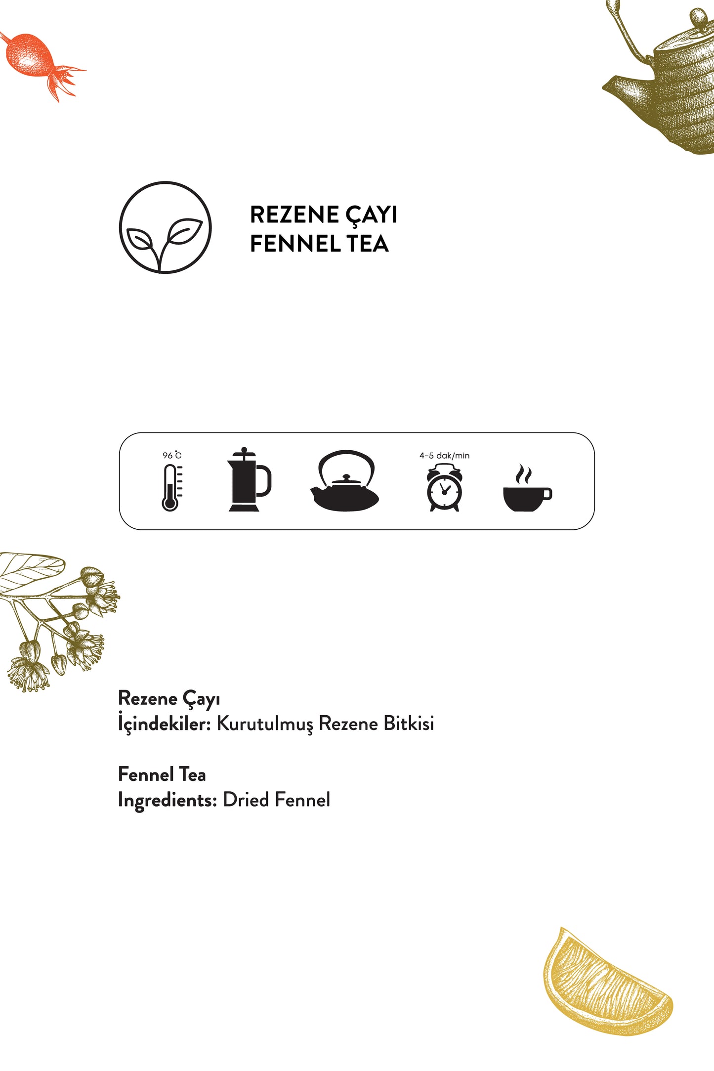 Rezene Çayı (100 g)