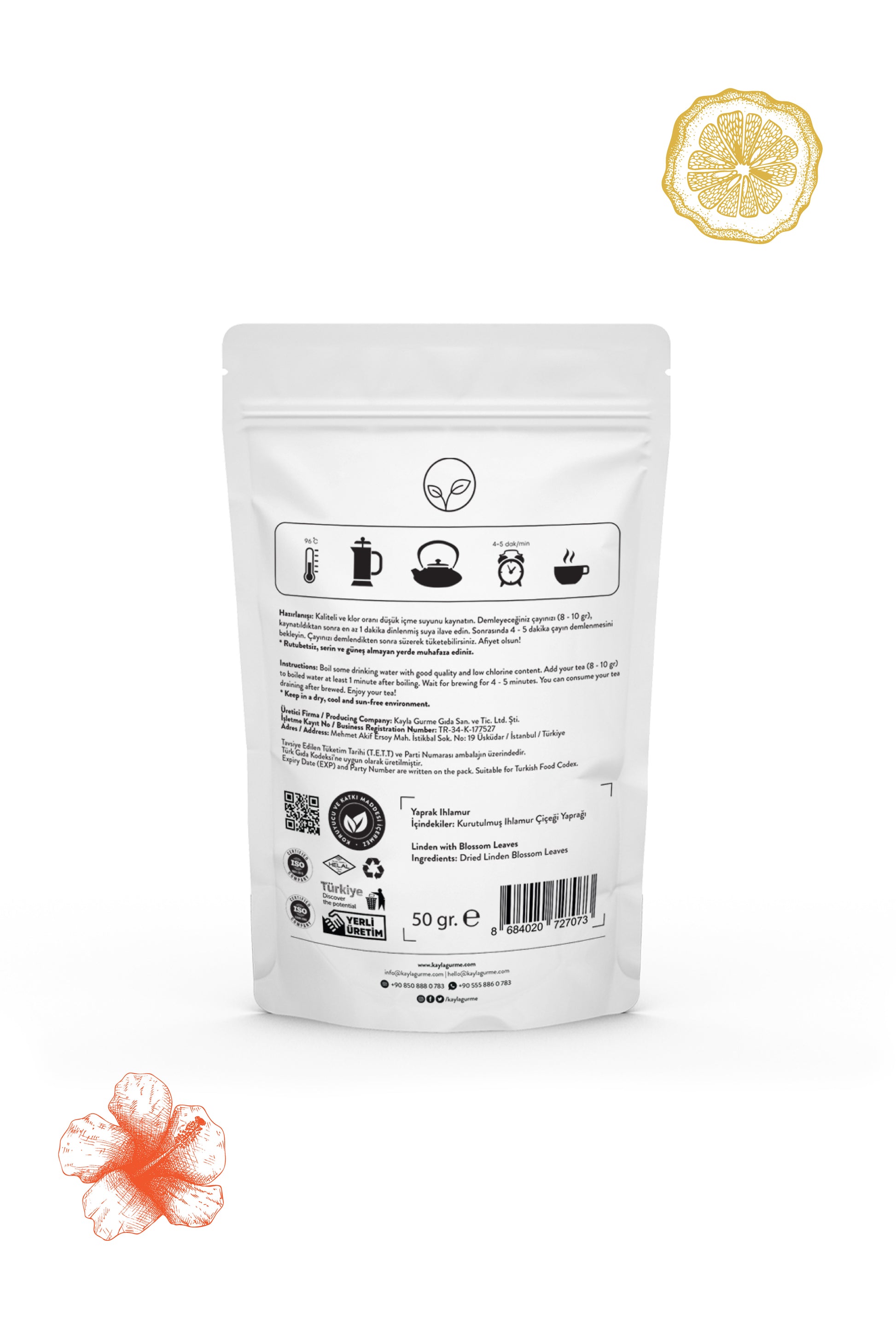 Kayla Gurme Yaprak Ihlamur