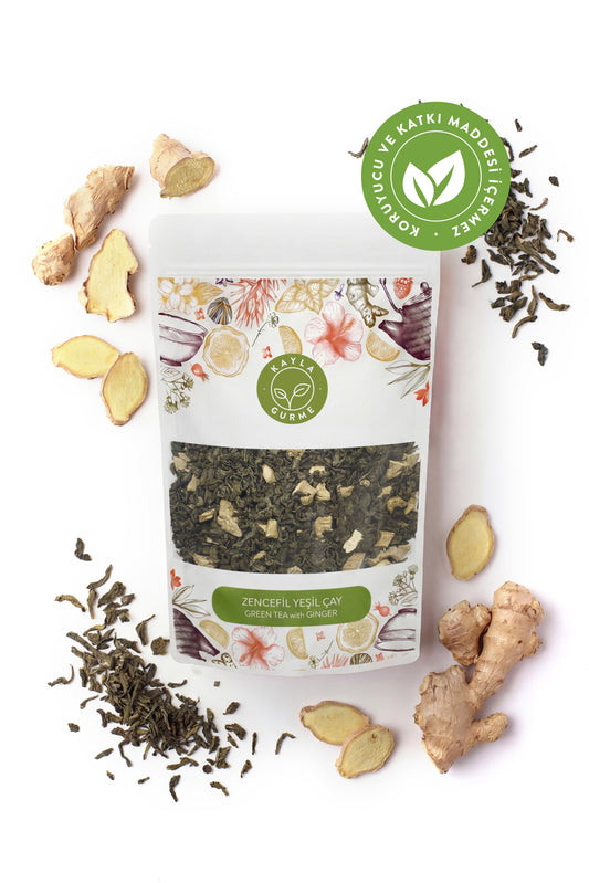 Zencefilli Yeşil Çay (125 g)