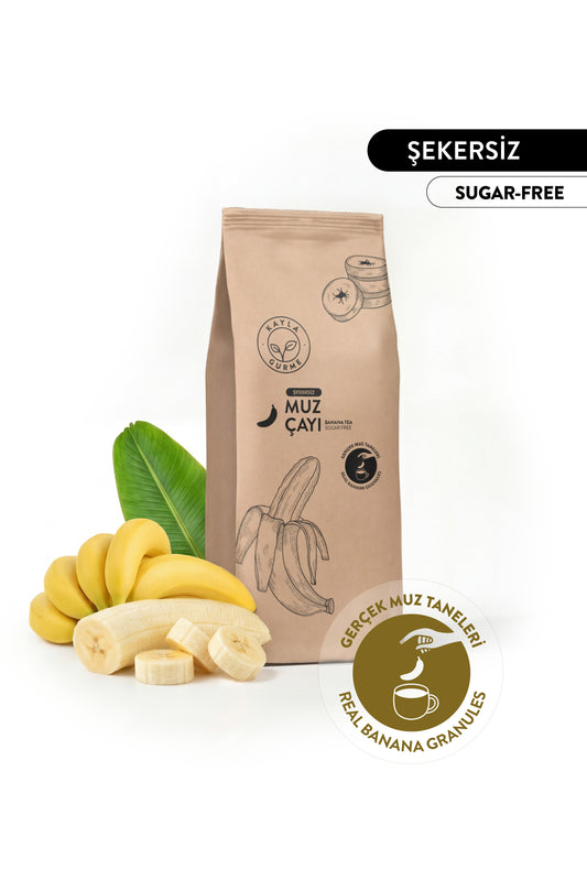 Sekersiz Muz Cayi