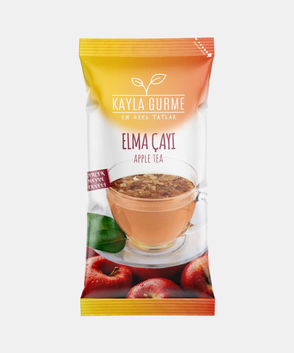 Elma Çayı Elma Taneli Tek kullanımlık 30 adet.